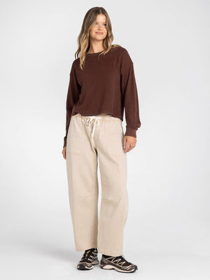 Thread & Supply • Jeana Top - Deep Mahogany