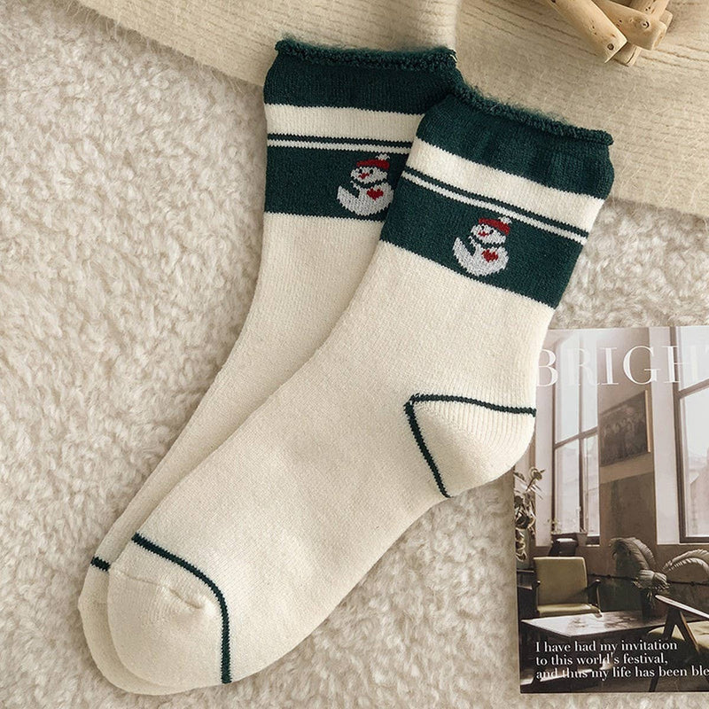 Christmas Socks - White