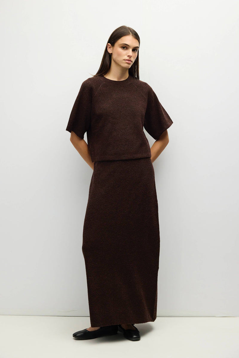 The Danica Top | Sweater Top - Brown