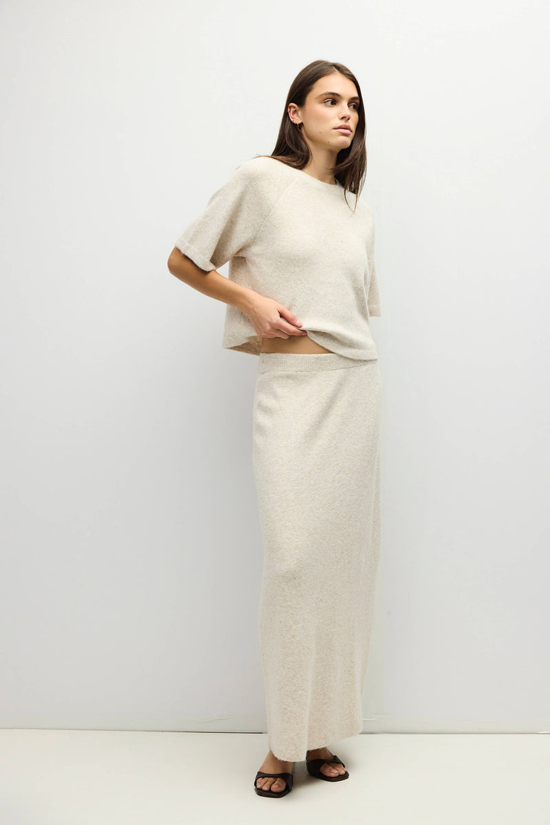 The Danica Top | Sweater Top - Cream