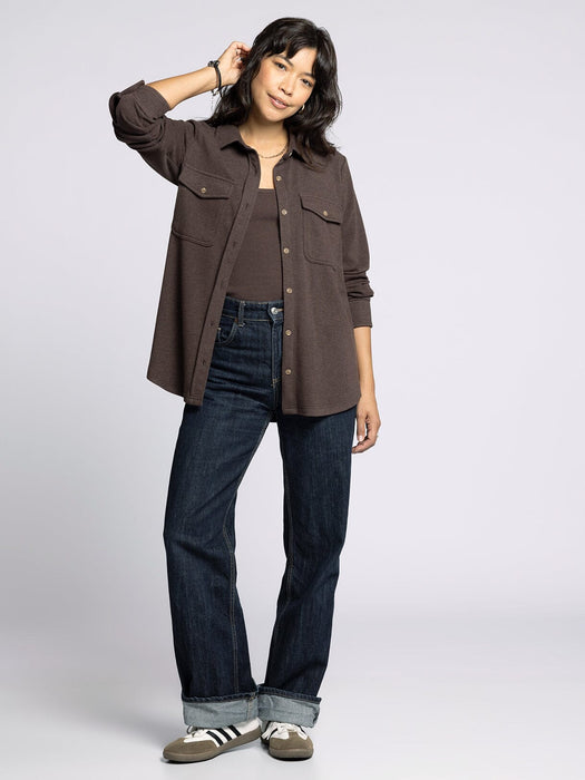 Thread & Supply • Cassian Shirt - Coffee Bean