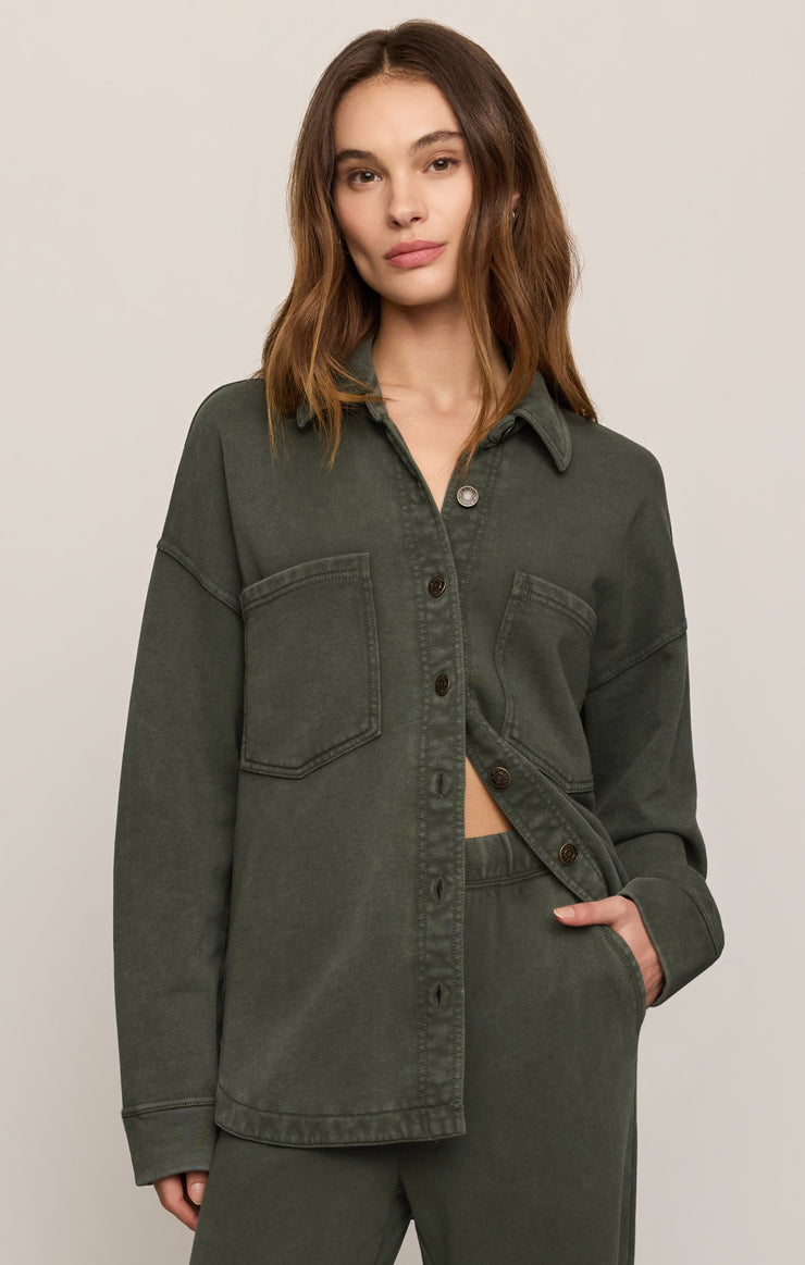Z Supply • All Day Knit Jacket - Classic Olive