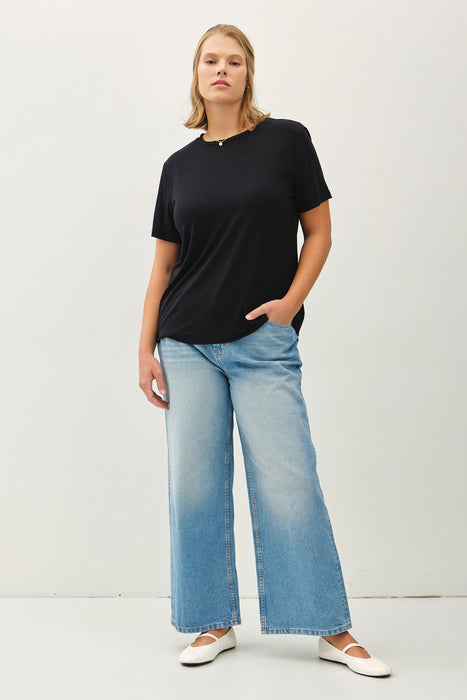 Basic Short Sleeve Tee - Black