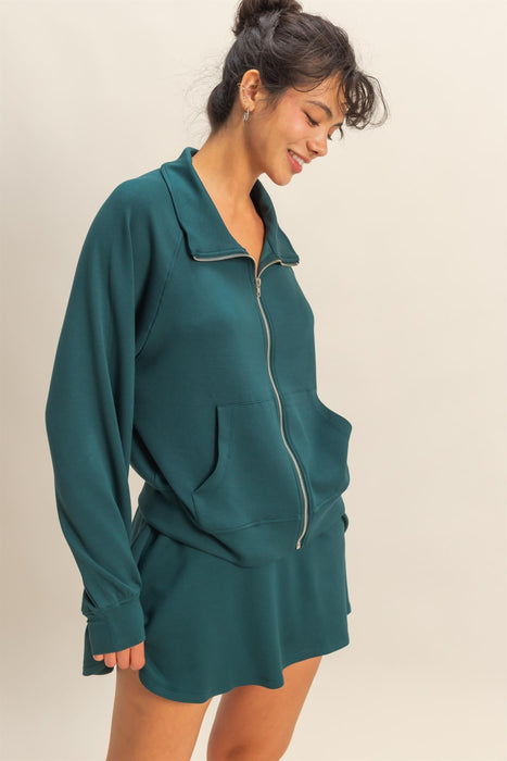 Scuba Jacket - Deep Green