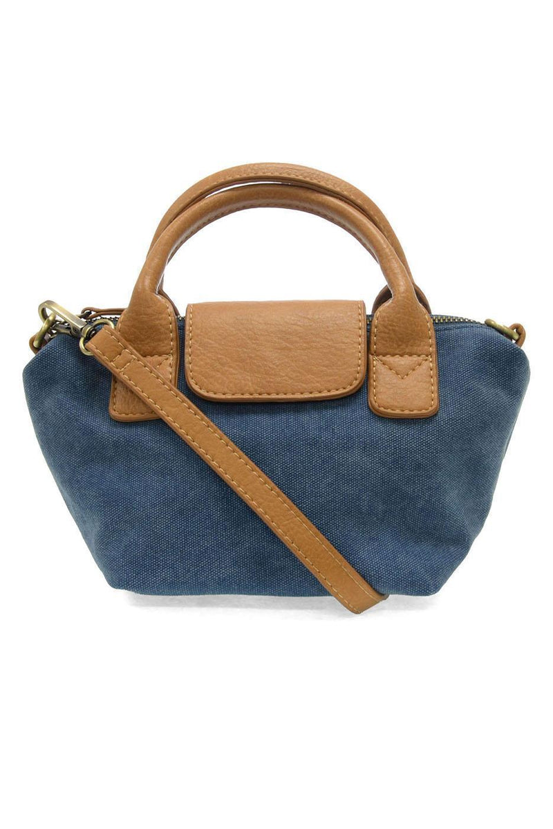 Denim Blue Mini Canvas Tote