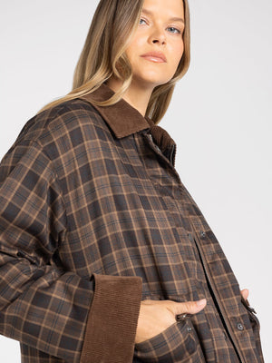 Thread & Supply • Orchard Jacket - Brown Plaid