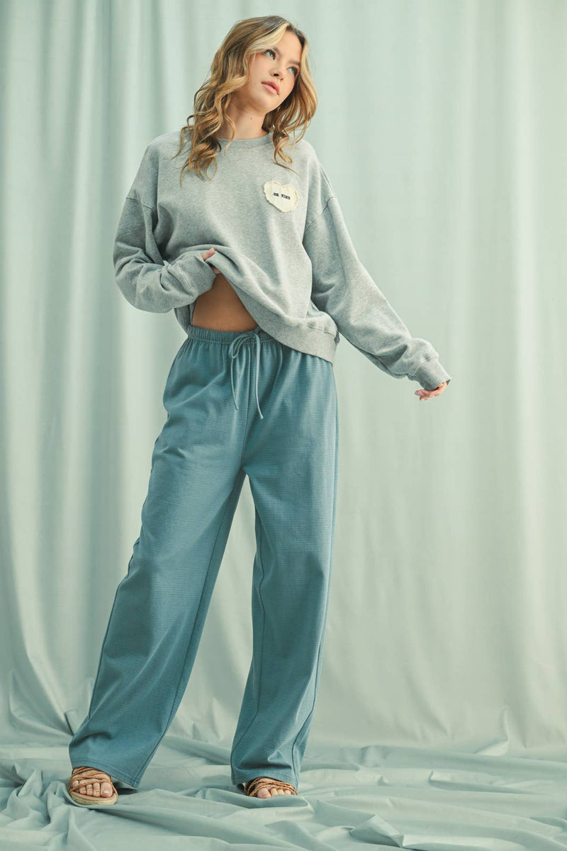 Striped Pants - Blue & Green