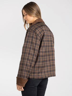 Thread & Supply • Orchard Jacket - Brown Plaid