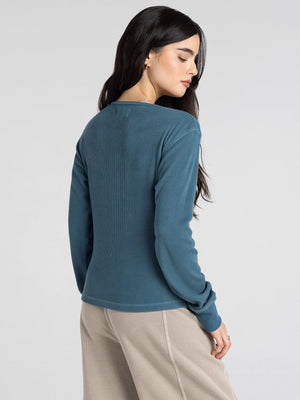 Thread & Supply • Tana Top - Mallard Blue