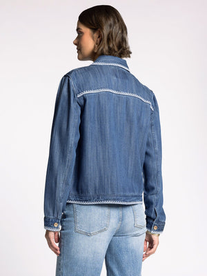 Thread & Supply • Jackie Jacket - Surf Blue Wash