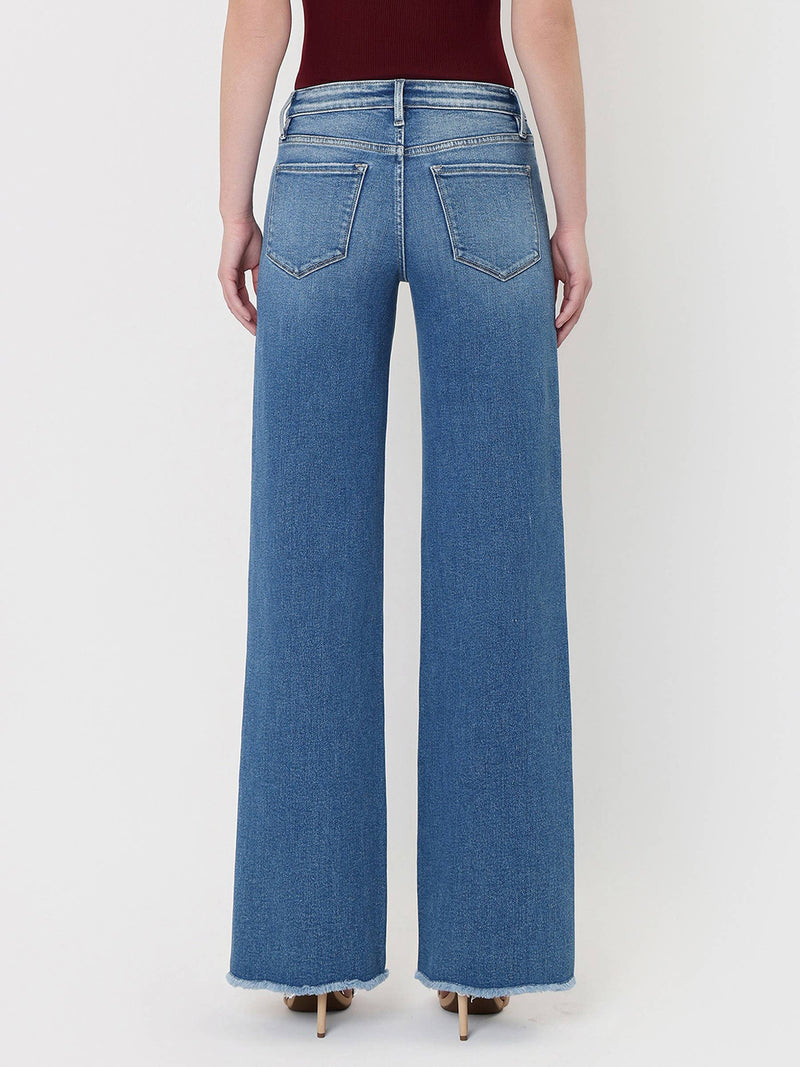 Lovervet • High Rise Wide Leg - Brassica