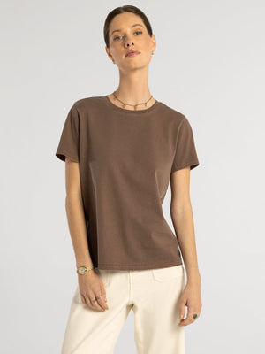 Thread & Supply • Asher Tee - Deep Mahogany