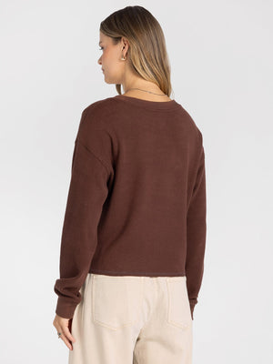 Thread & Supply • Jeana Top - Deep Mahogany