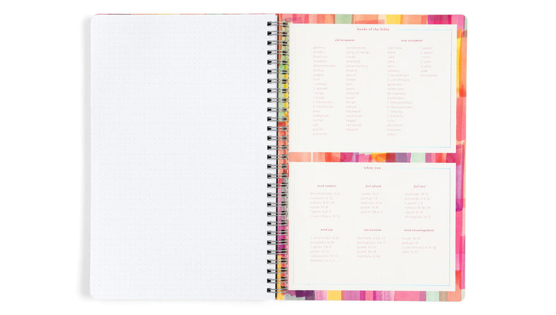 Church Notes • Hot Pink Bible Study Notebook By Girl, Open Your Bible!