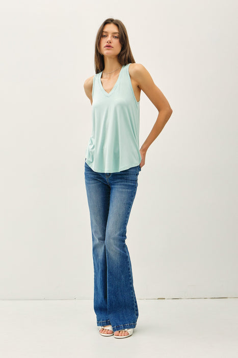 Racerback Tank - Seafoam