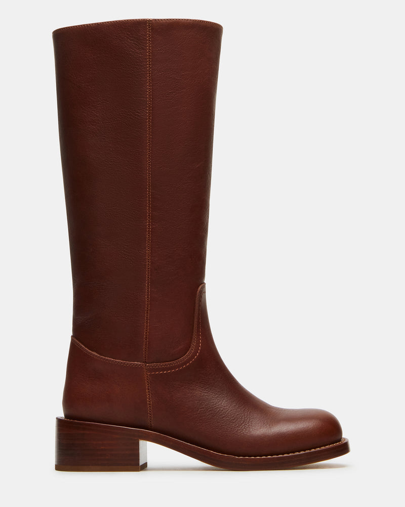 Steve Madden • Riggs Rust Leather Boots