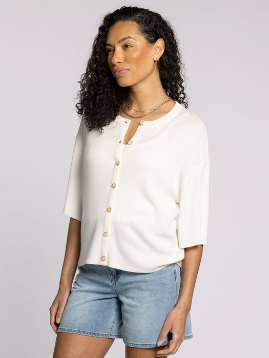 Thread & Supply • Alyssa Cardigan - White