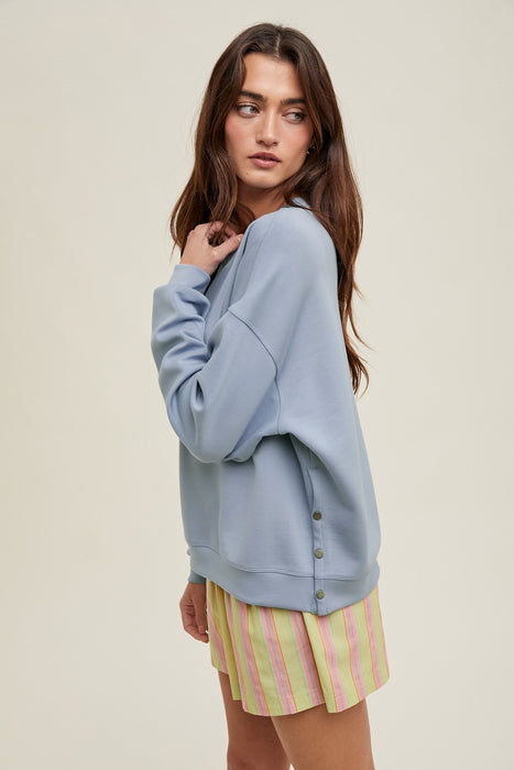 Oversized Pullover - Cloud