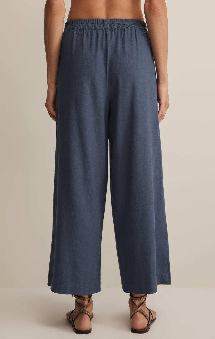 Z Supply • Scout Linen Pants - Vintage Indigo