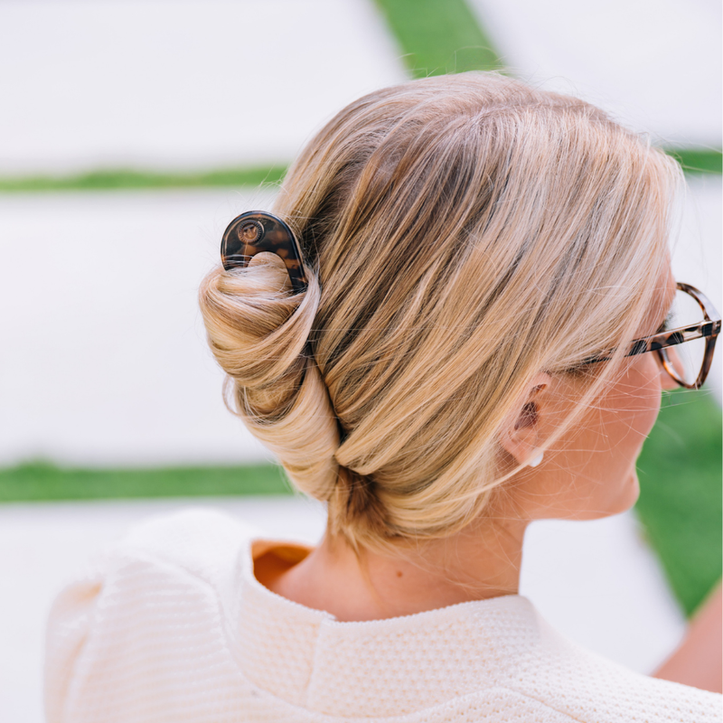 Teleties • French Hair Pin - Tortoise