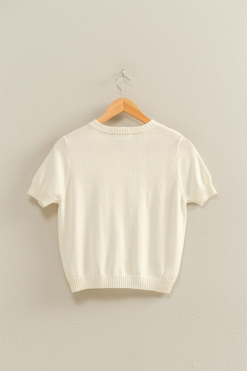 Cardigan Sweater - Whip Cream