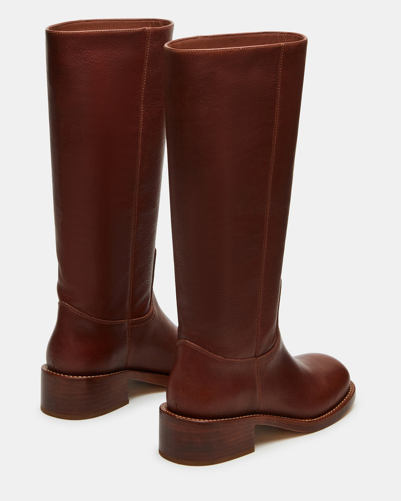 Steve Madden • Riggs Rust Leather Boots