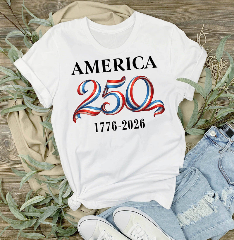 Patriotic 250 Anniversary Graphic Tee
