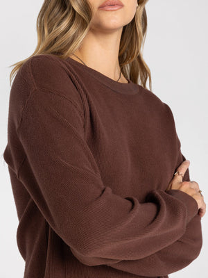 Thread & Supply • Jeana Top - Deep Mahogany