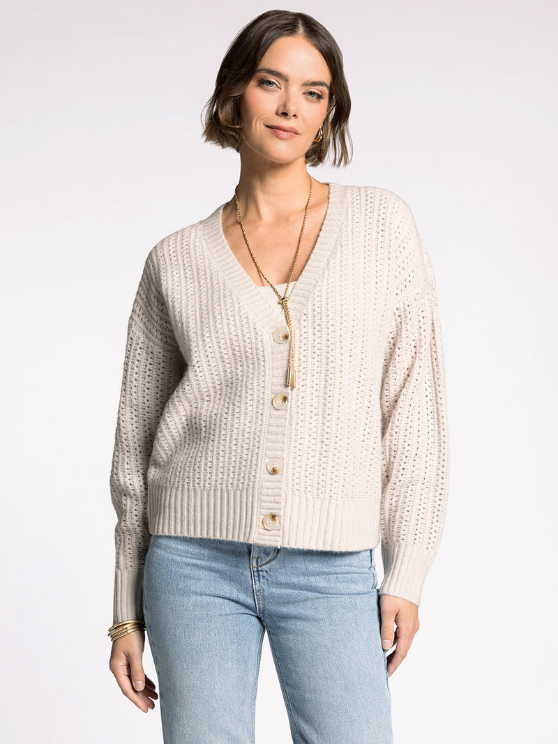 Amour Cardigan - Ecru