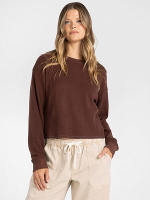 Thread & Supply • Jeana Top - Deep Mahogany
