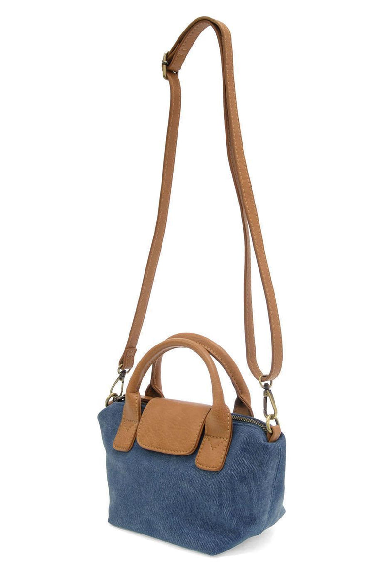 Denim Blue Mini Canvas Tote