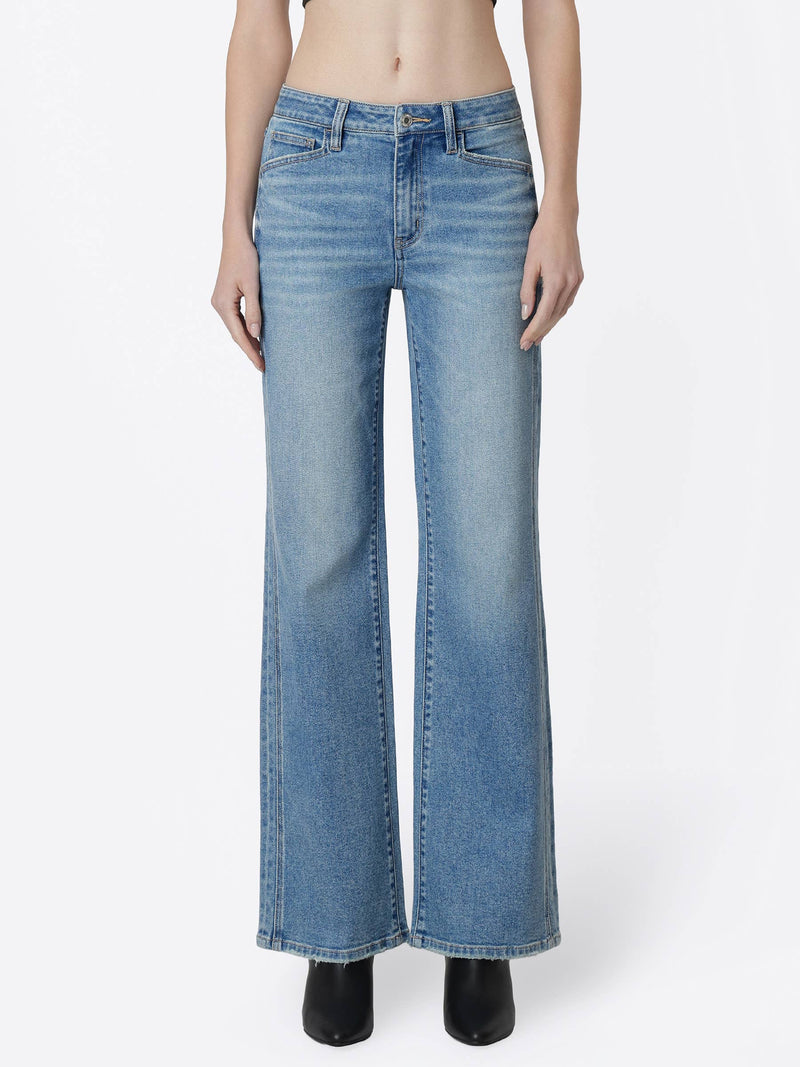Vervet • High Rise Vintage Flare Jeans - Fine