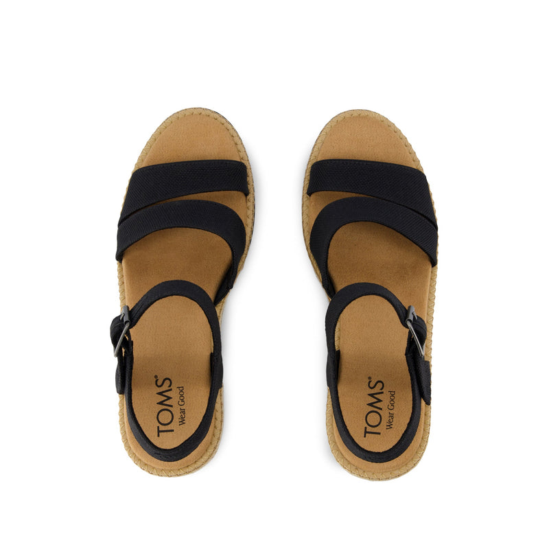 TOMS • Darya Canvas Sandals - Black