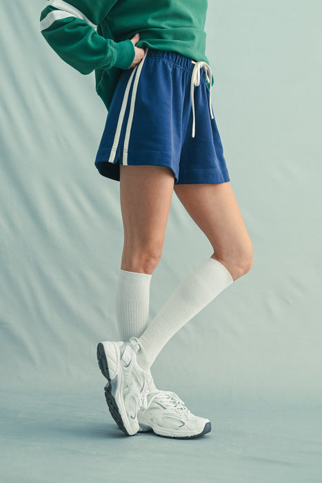 French Terry Shorts - Navy