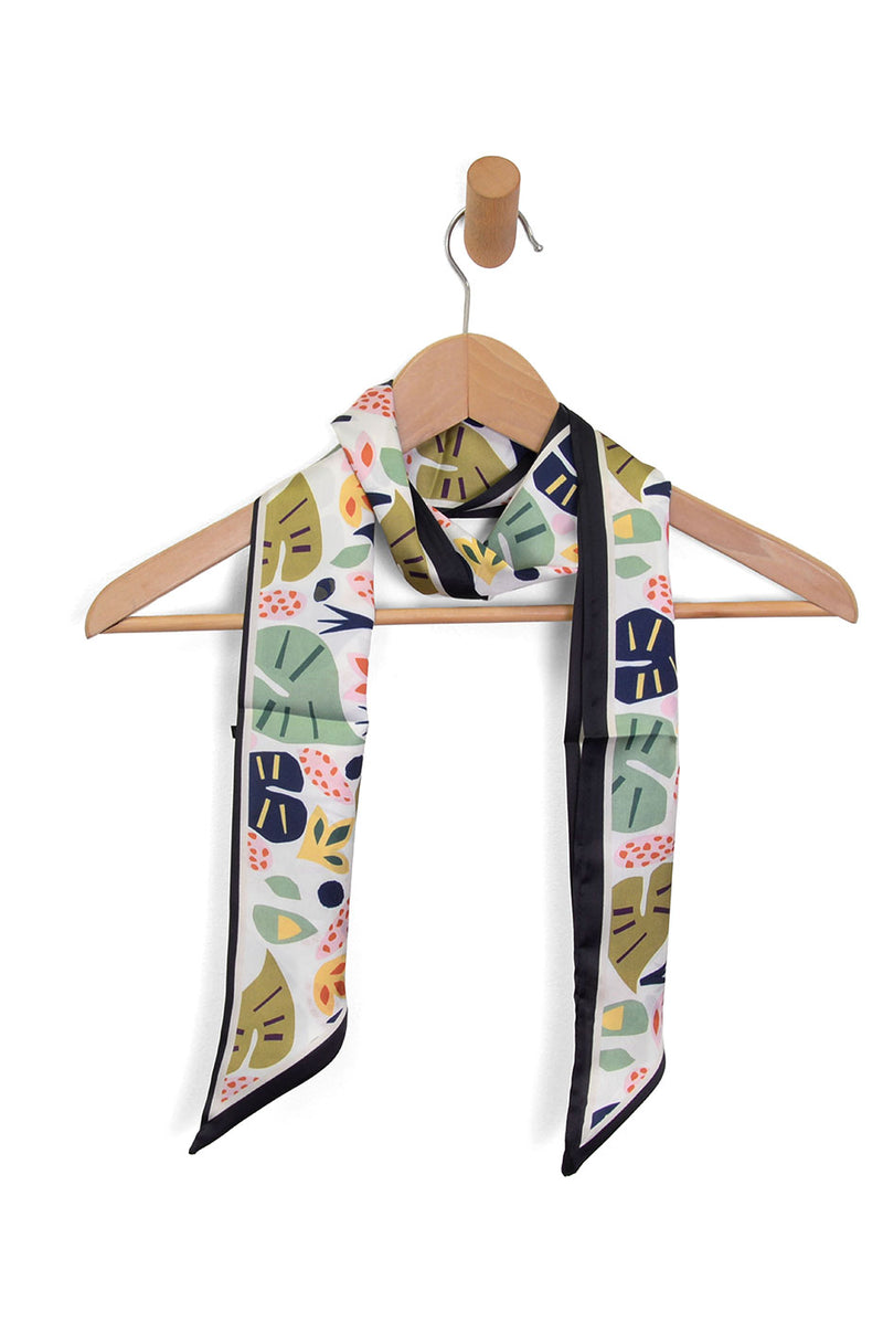 Multi Leafy Double-Sided Scarf
