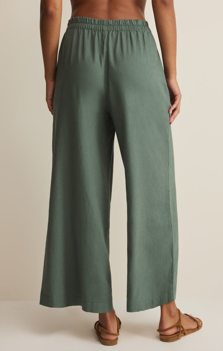 Z Supply • Scout Linen Pants - Everglade