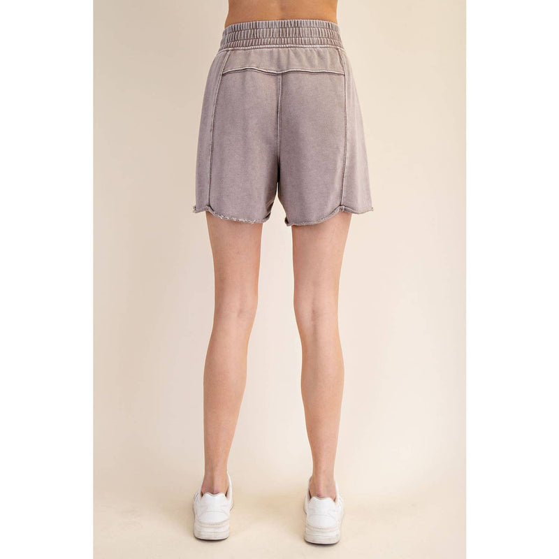 French Terry Shorts - Mocha