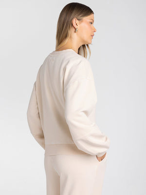 Thread & Supply • Ashford Sweatshirt - White Swan