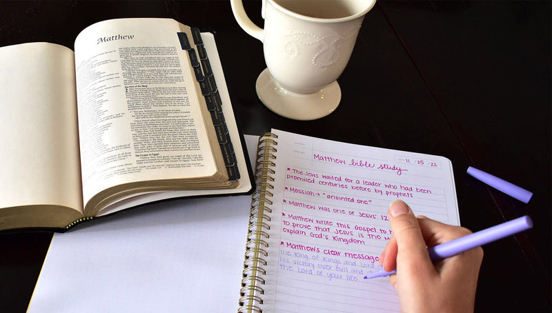 Church Notes • Happy Icons Bible Study Notebook By Callie Danielle