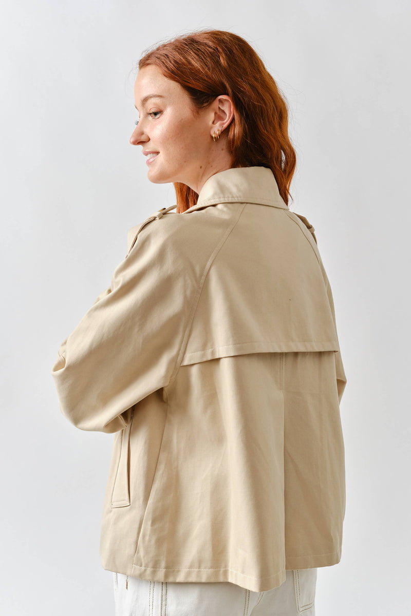 Trench Jacket - Tan