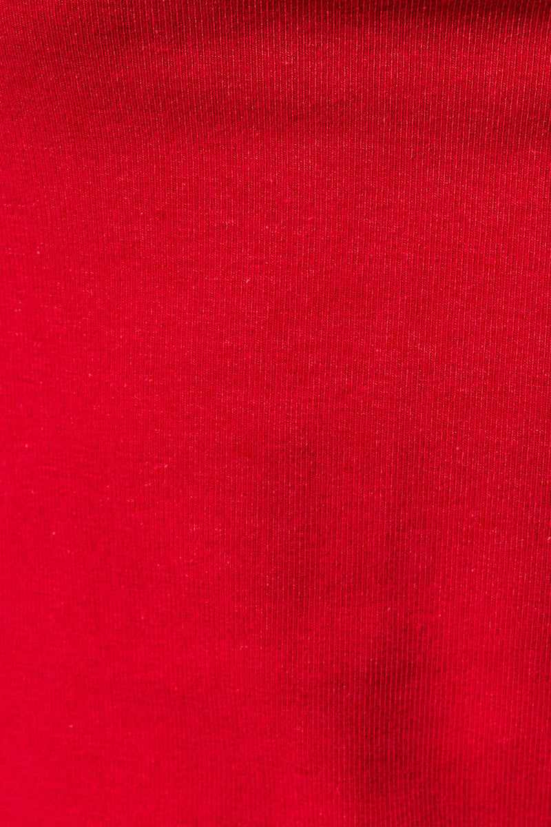 Wide Leg Pants - Red