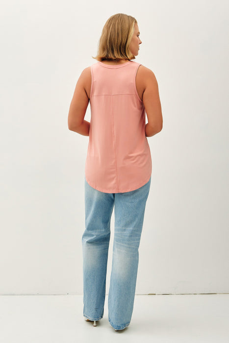 Racerback Tank - Dusty Coral