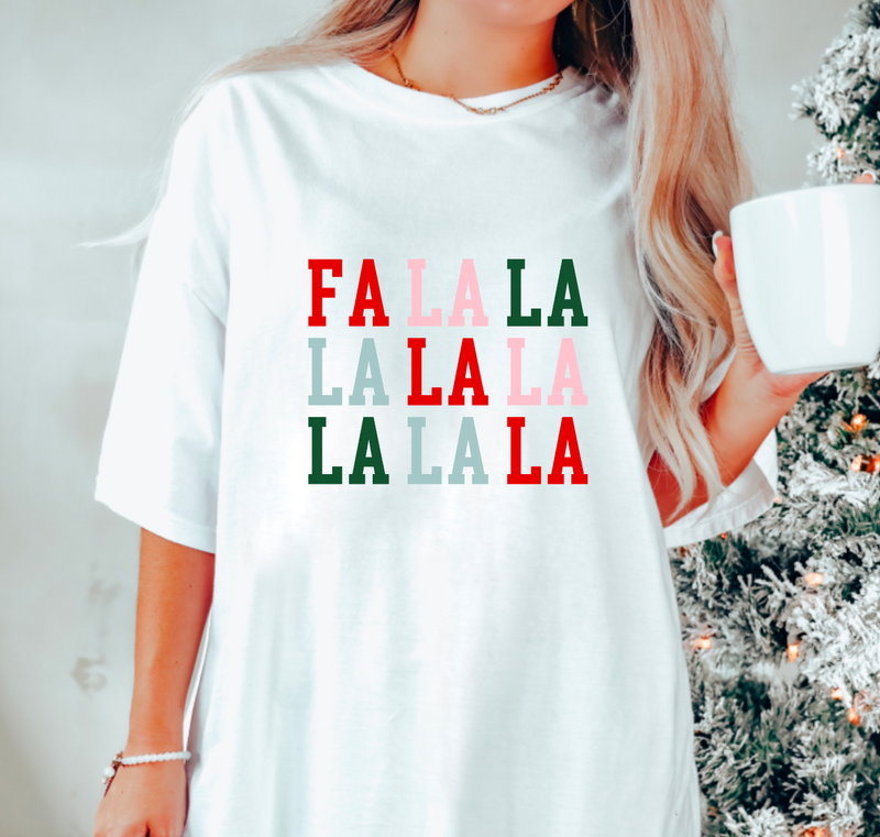 Fa La La Christmas Tee