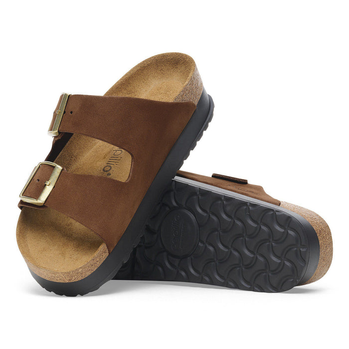 Birkenstock • Papillo Arizona Flex Platform - Dark Tea