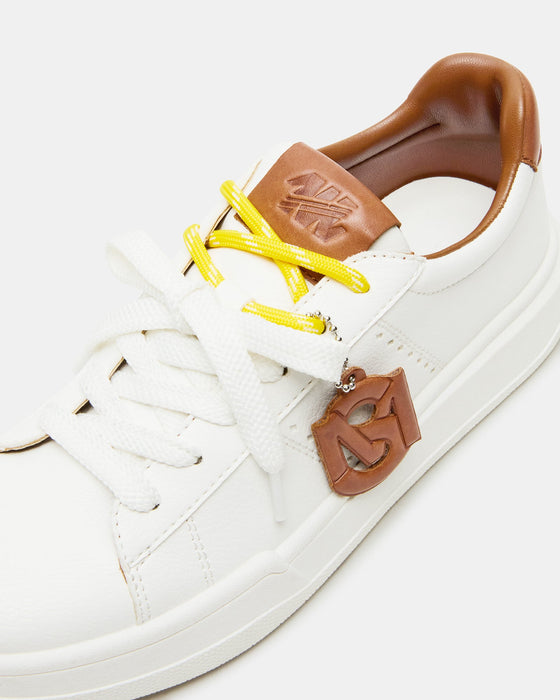 Steve Madden • Marvin Sneaker - White & Tan