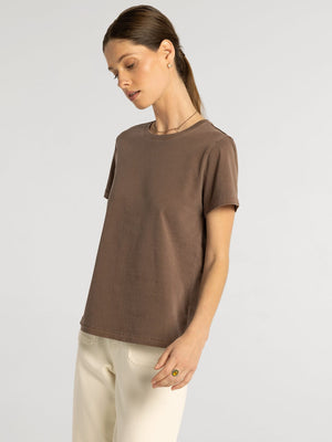 Thread & Supply • Asher Tee - Deep Mahogany