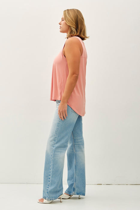 Racerback Tank - Dusty Coral