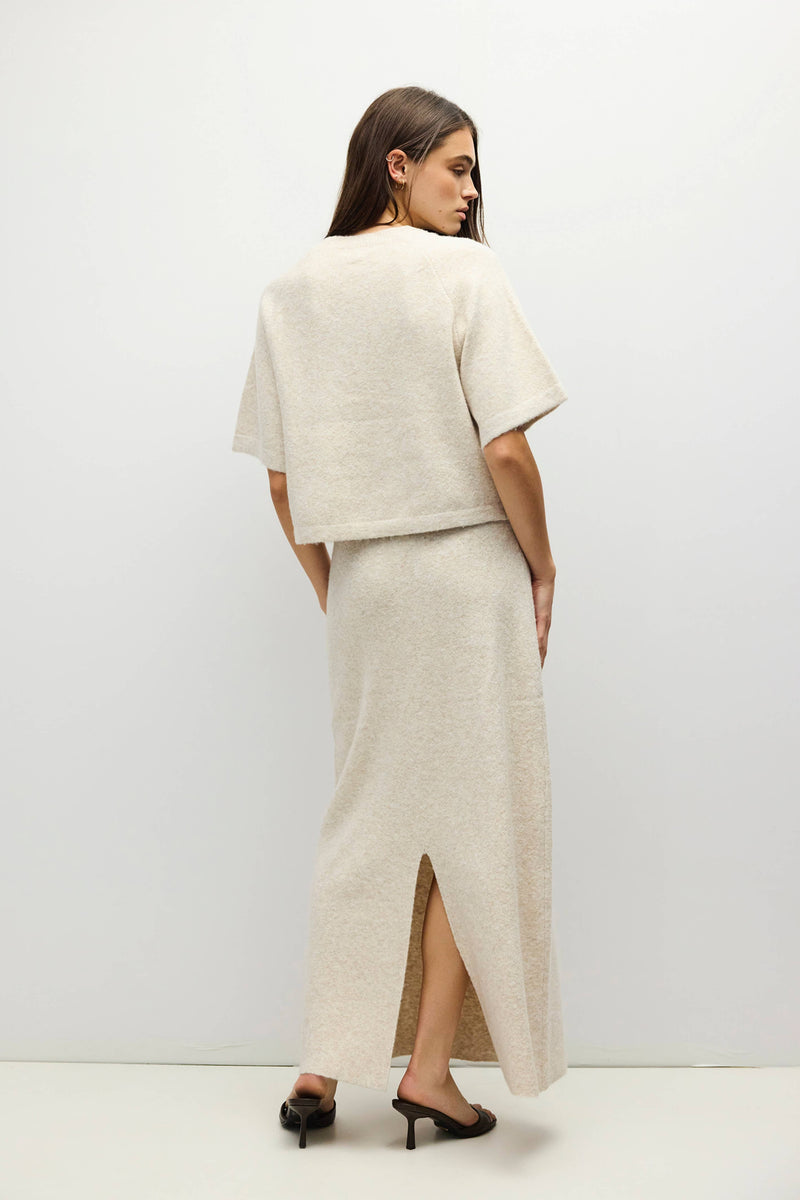 The Danica Top | Sweater Top - Cream
