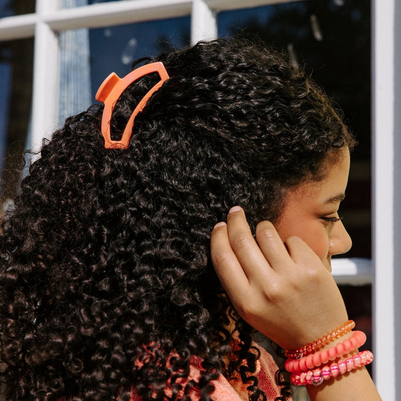Teleties • Open Hair Clip - Dreamsicle (Medium)