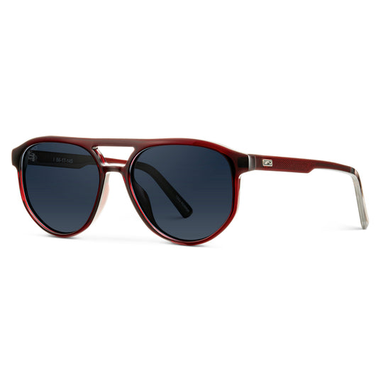 Wearme Pro •  Hudson Polarized Red Garnet/Dark Blue Lens
